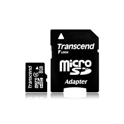 Transcend  Micro Sdhc 8gb Adapter Ts8gusdhc4